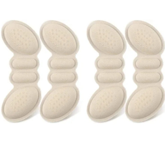 GuardInsoles Heel Pads Heel Grips Heel Set of 6 pieces Nude Color - Picture 1 of 4